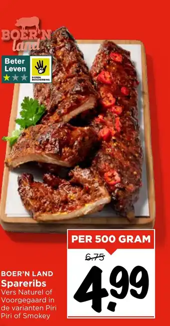 Vomar Voordeelmarkt Spareribs aanbieding