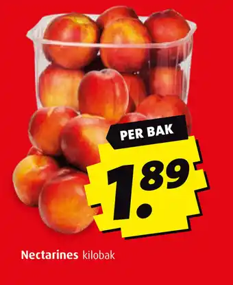Boni Nectarines aanbieding