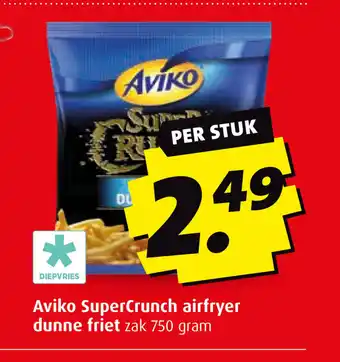 Boni Aviko SuperCrunch airfryer dunne friet zak 750 gram aanbieding