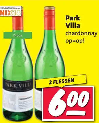 Nettorama Park Villa chardonnay aanbieding