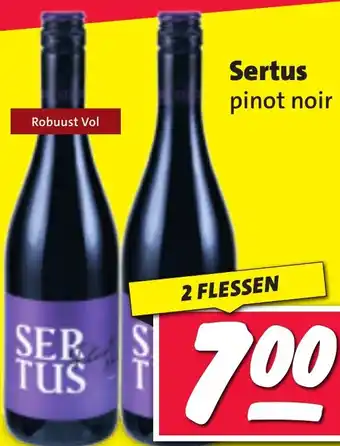 Nettorama Sertus pinot noir aanbieding