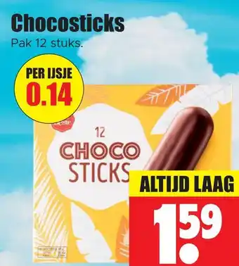 Dirk Chocosticks aanbieding
