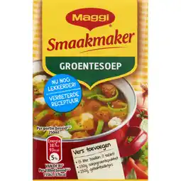 Albert Heijn Maggi Smaakmaker groentesoep aanbieding