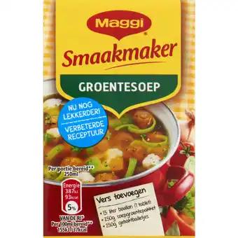 Albert Heijn Maggi Smaakmaker groentesoep aanbieding