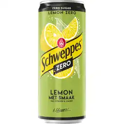 Albert Heijn Schweppes Lemon zero aanbieding