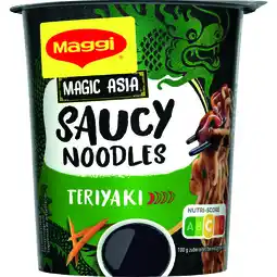 Albert Heijn Maggi Saucy noodles teriyaki aanbieding