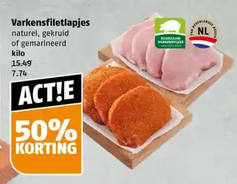 Poiesz Varkensfiletlapjes aanbieding
