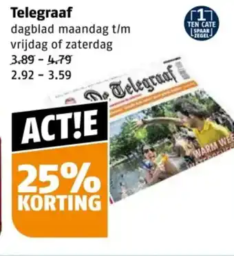 Poiesz Telegraaf aanbieding