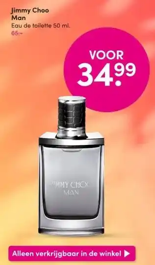 DA Jimmy Choo Man aanbieding