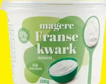 Dekamarkt KONINGS MAGERE FRANSE KWARK NATUREL 0% VET aanbieding