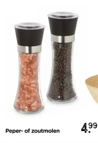 Xenos Peper of zoutmolen aanbieding