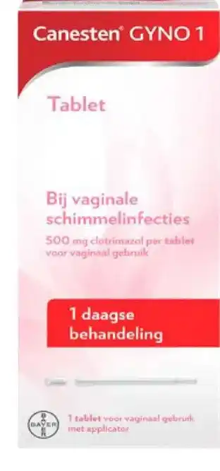 Trekpleister Vaginale schimmel aanbieding