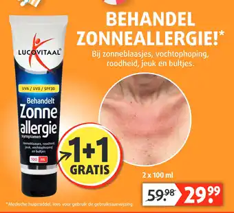Lucovitaal BEHANDEL ZONNEALLERGIE aanbieding