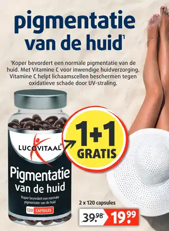 Lucovitaal Pigmentatie van de huid aanbieding