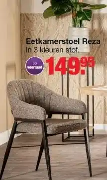 Budget Home Store Eetkamerstoel Reza Mousse aanbieding