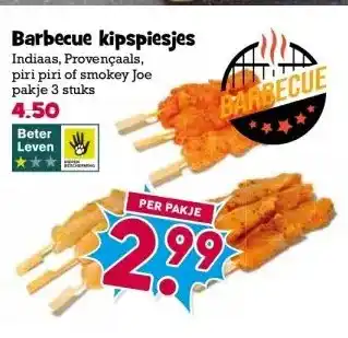 Boon`s Markt Barbecue kipspiesjes aanbieding