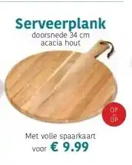 Boon`s Markt Serveerplank aanbieding