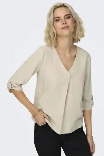 Wehkamp JDY blousetop beige aanbieding