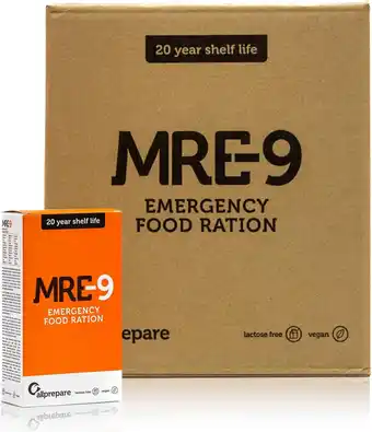 Amazon MRE-9 | Noodrantsoen | 20 jaar houdbaarheid | Extra Vitamines | 24 x 500 g aanbieding