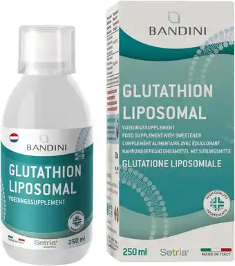 Amazon Bandini Liposomaal glutathion - Bandini Pharma - hoge kwaliteit en biologische beschikbaarheid - vloeistofsupplement met hoge aanbieding