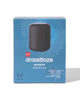 HEMA HEMA Draadloze Speaker Zwart aanbieding