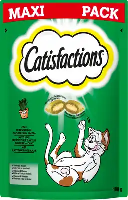 Intratuin Catisfactions kattensnack catnip 180 gram aanbieding