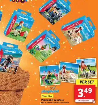 Lidl Playmobil speelset aanbieding