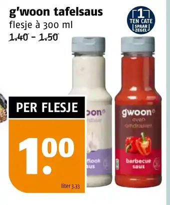 Poiesz g'woon tafelsaus aanbieding