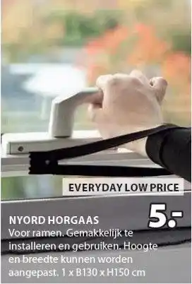 Jysk NYORD HORGAAS aanbieding