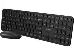 MediaMarkt Qware Eastbourne Draadloze Muis & Toetsenbord - Zwart aanbieding
