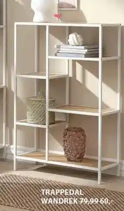 Jysk TRAPPEDAL WANDREK aanbieding