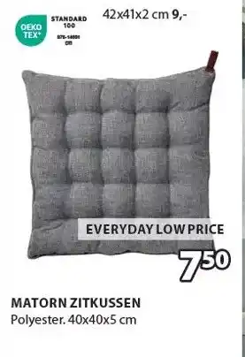 Jysk MATORN ZITKUSSEN aanbieding