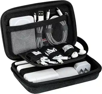 Amazon JETech Reisaccessoires Organisator Case, Draagbare Elektronische Zakgadgettas voor MacBook-Lichtnetadapter, Kabel, Stylus Pen aanbieding