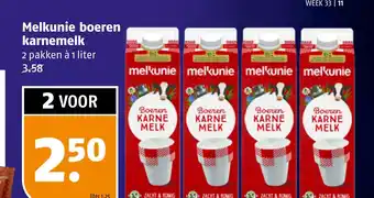 Poiesz Melkunie boeren karnemelk aanbieding