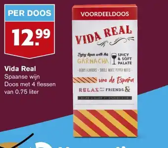 Hoogvliet Vida Real 0.75 liter aanbieding