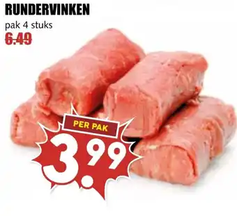 De Boerenschuur RUNDERVINKEN aanbieding