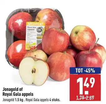 ALDI Jonagold of Royal Gala appels aanbieding