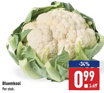 ALDI Bloemkool Per stuk. aanbieding