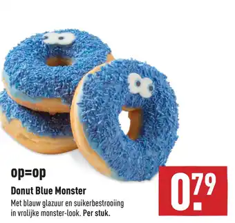 ALDI Donut Blue Monster aanbieding