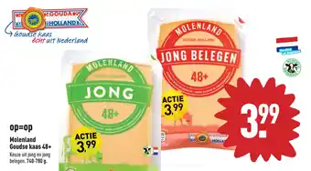 ALDI Molenland Goudse kaas 48+ aanbieding