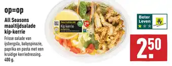 ALDI All Seasons maaltijdsalade kip-kerrie aanbieding