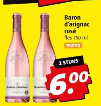 Boni Baron d'arignac rosé aanbieding