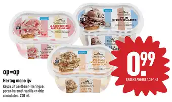 ALDI Hertog mono ijs aanbieding