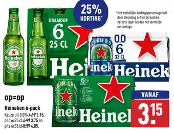 ALDI Heineken 6-pack aanbieding