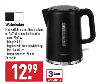 ALDI Waterkoker aanbieding