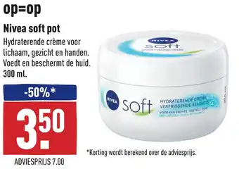 ALDI Nivea soft pot aanbieding