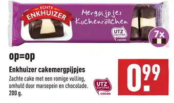 ALDI Enkhuizer cakemergpijpjes aanbieding