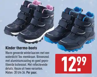 ALDI Kinder thermo-boots aanbieding