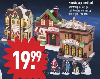 ALDI Kerstdorn met led aanbieding