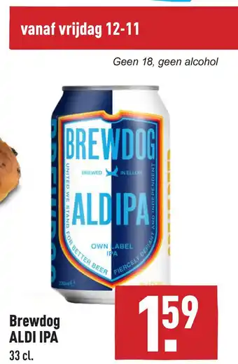 ALDI Brewdog ALDI IPA aanbieding